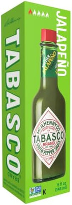 TABASCO® Brand Green Jalapeño Pepper Sauce, 5 oz (Pack of 12)
