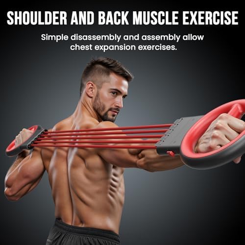 Funray Rotator Burn Machine, 3-in-1 Multi-Functional Arm Exerciser: Chest Expansion, 360° Forearm Rotation, One-Handed Centrifugal Exercise,Ideal for Upper Body Strength Training at Home and Gyms