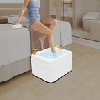 Acrylic Massage Foot Bath Tub with Handheld Shower Head, 527 Oz Large Capacity Foot Bath Massager Soaking Tub, Pedicure Foot Spa with Foot Drain Valve for Home, Beauty Salon, Feet Stress Relief