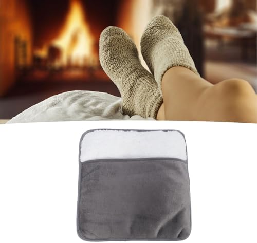 Heated Foot Warmer,USB Winter Warm Heating Foot Pad,Electric Feet Warmer Fast Heating Pad,Cosy Cotton Electric Feet Cushion,for Bed Under Desk Office Home Xmas