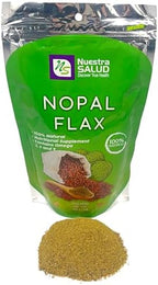 Nopal Flax Linaza Plus Original Colon Cleansing & Constipation (1LB) 100% Natural Blend of Ground Linaza -Senna- Lucuma- Prickly Pear (Nopal) Extremely Effective
