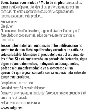 EFA 1300mg Omega 3-6-9 Solgar 60 Softgel