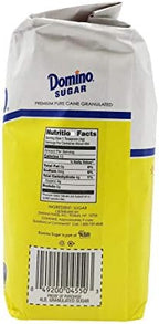 Domino, Granulated White Sugar, 4 lb (Pack of 2)