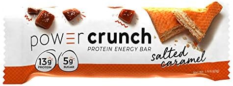 Power Crunch Protein Energy Bar Original - Salted Caramel (12 Bars)