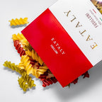 Eataly Italian Tricolore Fusilloni Pasta Noodles - 500g (17 oz.) Box -Authentic Durum Semolina Wheat - Made in Italy- Dried Pasta for Gourmet Dining, 1 Pack