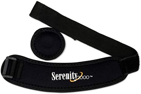 SERENITY2000 Magnetic Therapy Knee Band for Pain Relief and Patella Support, 4000 Gauss