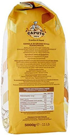 Antimo Caputo Semolina Wheat Flour 11 LB Bag Bulk (5 Kg) - Italian Durum Semola Di Grano - All Natural Dough for Fresh Pasta