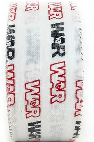WAR Tape EZ Rip Premium Athletic Medical Sports Tape | No Sticky Residue | 30 ft Rolls | Best for Athletes & Trainers | Ideal for Fingers, Ankles, Wrists, and Equipment | 1 Inch (Pack of 12)