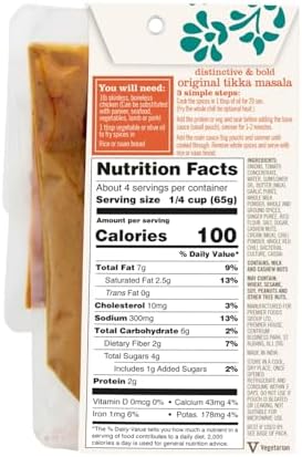 Spice Tailor 3 Simple Steps Restaurant Quality Meals in Minutes Kits Ready in 10 Minutes (3 Pack, Original Tikka Masala)