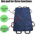 CEEBUS Multipurpose Waterproof Transfer Sheet, Washable & Reusable Positioning Bed Pad,Elderly Slide Sheet,Lifting Board Device for Body Lift, Turning, Moving