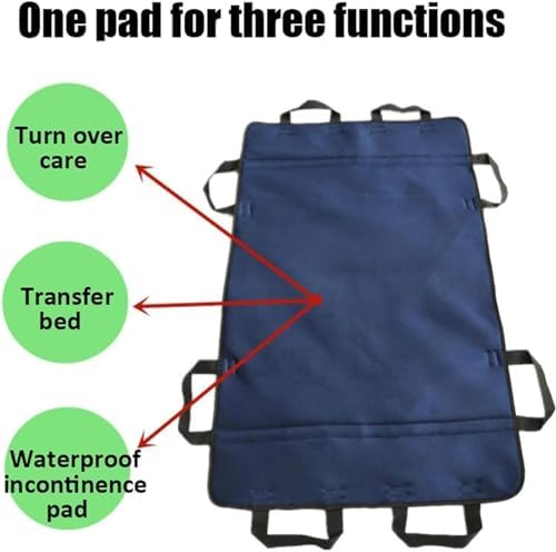 CEEBUS Multipurpose Waterproof Transfer Sheet, Washable & Reusable Positioning Bed Pad,Elderly Slide Sheet,Lifting Board Device for Body Lift, Turning, Moving