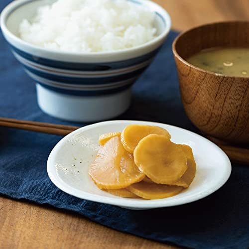 MICHIMOTO FOODS Daikon Radish Soy Sauce Flavor 2.8 oz (80 g) × 3 Packs, Crunchy & Crisp, Japanese Fermented Pickles, No Artificial Colors or Preservatives, MSG-Free