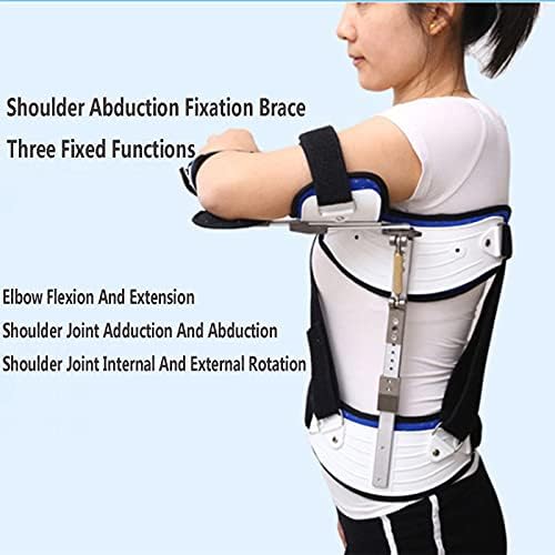 Universal Shoulder Abduction Brace Bracket, Shoulder Fracture Abduction Fixation for Adult for Broken Fractured Arm Shoulder Humeral Dislocation