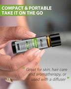 AKBAN 100% Pure Rosemary Oil for Skin Care, Hair, Face, Nail and Diffuser, Undiluted Rosemary Essential Oil, Premium Aromatherapy Oil - 10 ML(0.34 fl oz)