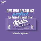 Milka Chocolate - Alpine Milk (Pack of 3)