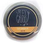 The Ilex Wood - Vegan Calendula Salve - All natural handcrafted vegan balm, soothes rashes, itching, dry skin, eczema - 3.38 fl oz (100ml)