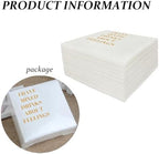 Funny Cocktail Napkins 100Pcs Funny Quotes Saying Disposable Paper Party Napkins 4.5 x 4.5 Two-ply (I Have Mixed Drinks About Feelings Napkins)