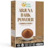 Herbs Botanica Arjuna Powder 100% Pure Arjuna Bark Powder (Arjun Ki Chaal) for Herbal Tea & Wellness – Finely Ground Tree Bark Powder for DIY Use – 5.3 oz Pack