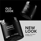 Shilajit Gummies – 20:1 Concentrate – 50% Fulvic Acid, Himalayan Sourced – Ashwagandha + Turmeric – Sugar-Free – Lab Tested