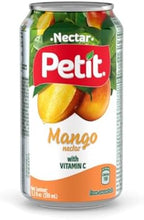 Petit Mango Nectar, 330 ml Cans (Pack of 24) – Sweet Tropical Fruit Juice Beverage