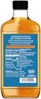 Wholesome Sweeteners 44-Ounce Organic Blue Agave Nectar, Fair Trade, 100% Pure, Non GMO, Gluten Free & Vegan, 1 Pack