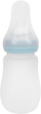 Drinking Aids Feeding Cup, 240ml Spill Proof Senior Liquid Feeder Portable Porridge Feeder Cup for Elderly Adults Disabled Pregnant Patient, Easy Clean (Blue)