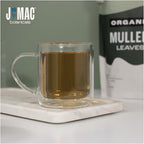 J Mac Botanicals Organic Mullein Leaves (16 oz) Certified USDA Organic. Loose Leaf Mullein Herbal Tea