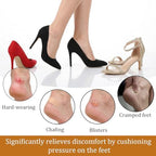 36Pcs Slingback Strap Grip Anti Slip Heel Cushion Straps Invisible Heel Strap Grip for Slingback Shoe Sandals High Heels (Black)