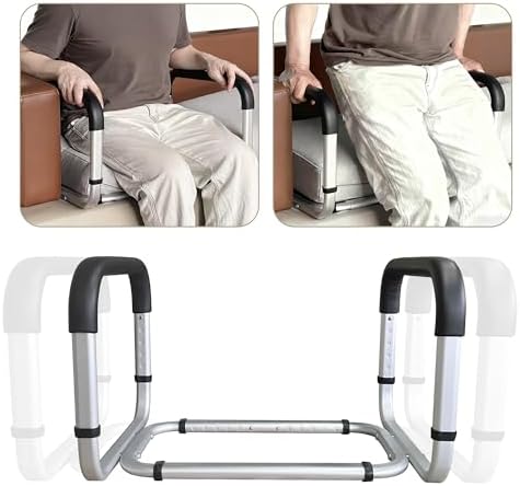 Chair Lift Assist Devices for Seniors Elderly, Minimum Width 21.25 Inches, Adjustable Couch Cane Stand Up Assist Mobility Aid Aluminum Sofa Stand Assist Chair Lift Assist Handle for Patients Disabled