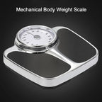 Mechanical Weight Scale, Mechanical Bathroom Scale, No Batteries Required, with Easy to Read Measurements, Weigh Up to 160Kg, for Home,Office,Dorm Scales