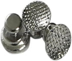 30 Pcs New Dental Lingual Buttons Round 80g Mesh Base Orthodontic Dental Materials Ortho Buttons (Round Button - 30 Pcs)