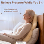 Desert Breeze Distributing Medical Sheepskin for Bedsores and Pressure Sore Relief | Oeko-Tex Certified Lambskin Pad, 24" x 41" Shorn Wool for Bed, Wheelchair, Recliner