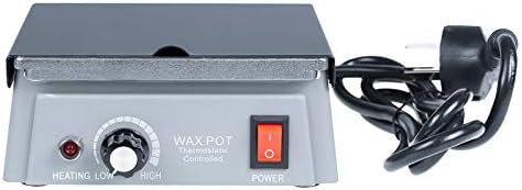 Dental Lab Equipment Wax Heater 3 well Wax Heating Analog Dipping Pot Dental Wax Pot Wax Heater