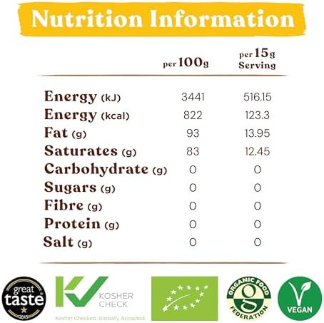 Coconut Merchant Organic Coconut Oil 35 Ounce | Extra Virgin, Raw, Cold Pressed, Unrefined | Ethically Sourced, Vegan, Ketogenic and 100% Natural | For Hair, Skin & Cooking (35 Oz / 1L)