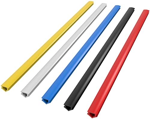 6 Meters Dust Protection Soft Cover Seal Strip, 8mm Slot 30 Series Aluminum Extrusion Profile Flat Seal, Black/Silver/Blue/Red/Yellow (Silver)