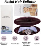 Facial Hair Removal for Women, with Threading Removal Tool, Portable Size for Facial, Neck Hair (Glasses Box)