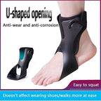 AFO Foot-Up Orthosis Drop Foot Brace Foot Drop Orthosis Ankle Brace Support for Hemiplegia Stroke Shoes Walking Foot Stabilizer,Right Foot,XL