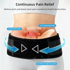 Sacroiliac SI Joint Hip Belt for Women and Men - 8x Maximum Compression and Anti-slip - Sciatica Belt and Lower Back Support Brace - Hip Braces for SI Joints Pain, Pelvic Support (XL/XXL)