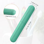 4 Pack Travel Toothbrush Case, Holder Toothbrush Travel Containers for Trip Home Camping Dust-Proof and Sanitary, Travel Toothbrush Holder