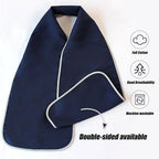 4 Pack Reversible Adult Bibs for men women Scarf Dignified Alternative to Washable and Reusable Clothing Protectors