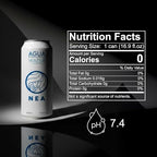 NEA Canned Water - Austrian Alps Spring Mineral Can Water in Aluminum Cans - Plastic Free BPA Free 16.9oz (2 Cases - Pack of 24)