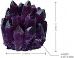 Large Amethyst Crystal Cluster，Real Crystals ，raw Crystal Cluster， Amethyst Stone ，Large Crystals Cluster for Home Decor