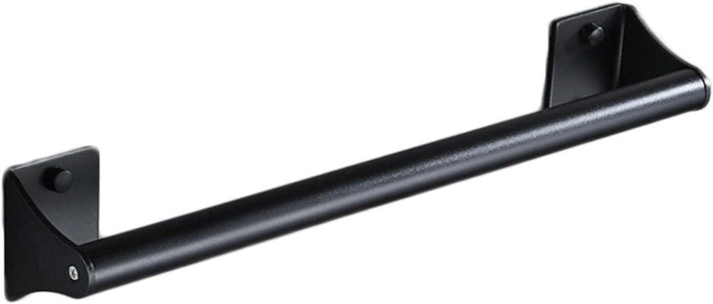 Toilet Handrail,Toilet Safety Rails,Aluminum Toilet Armrest,Handrails Can Help The Elderly to Prevent Falls When Going to The Toilet(Black,30x7.5x7cm)