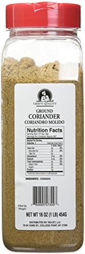 Chefs Quality Chef's Quality Ground Coriander 16 Ounce