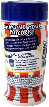 Movie Theater Butter Salt Standard 3.5oz / Single