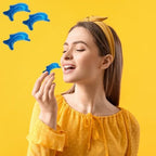 Fruidles Gummy Dolphins, Blue Soft Chewy Gummy Candy, Gluten-Free, Non-GMO (Half-Pound)