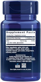 Life Extension Zinc Lozenges – Citrus-Orange Flavor – for Healthy Protein Synthesis & Immune Health - Inflammation Management Supplement - Gluten-Free, Non-GMO – 60 Vegetarian Lozenges