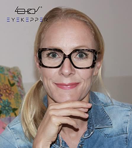 Eyekepper Reading Glasses for Women Reading - Ladies Readers - Black +0.75