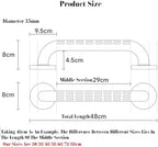 Toilet Handrails,Toilet Grab Bars for Elderly,Inner Tube Stainless Steel Toilet Grab Bar,Easy to Install Toilet Handrails,Durable and Robust(White,38x8x8cm)