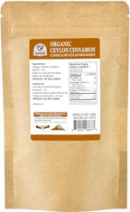 52USA Organic Ceylon Cinnamon Sticks, 1 Ounce (Pack of 1), True Cinnamon Farmed in Sri Lanka, Whole Cinnamon Sticks Bulk, Vegan, Non GMO, 28g